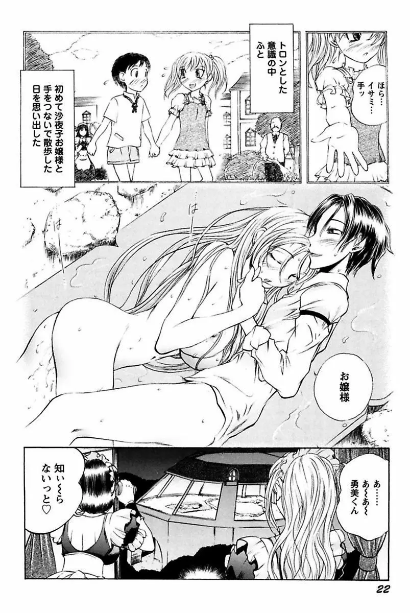 僕のお嬢サマ 淫乳メイド屋敷 Page.24