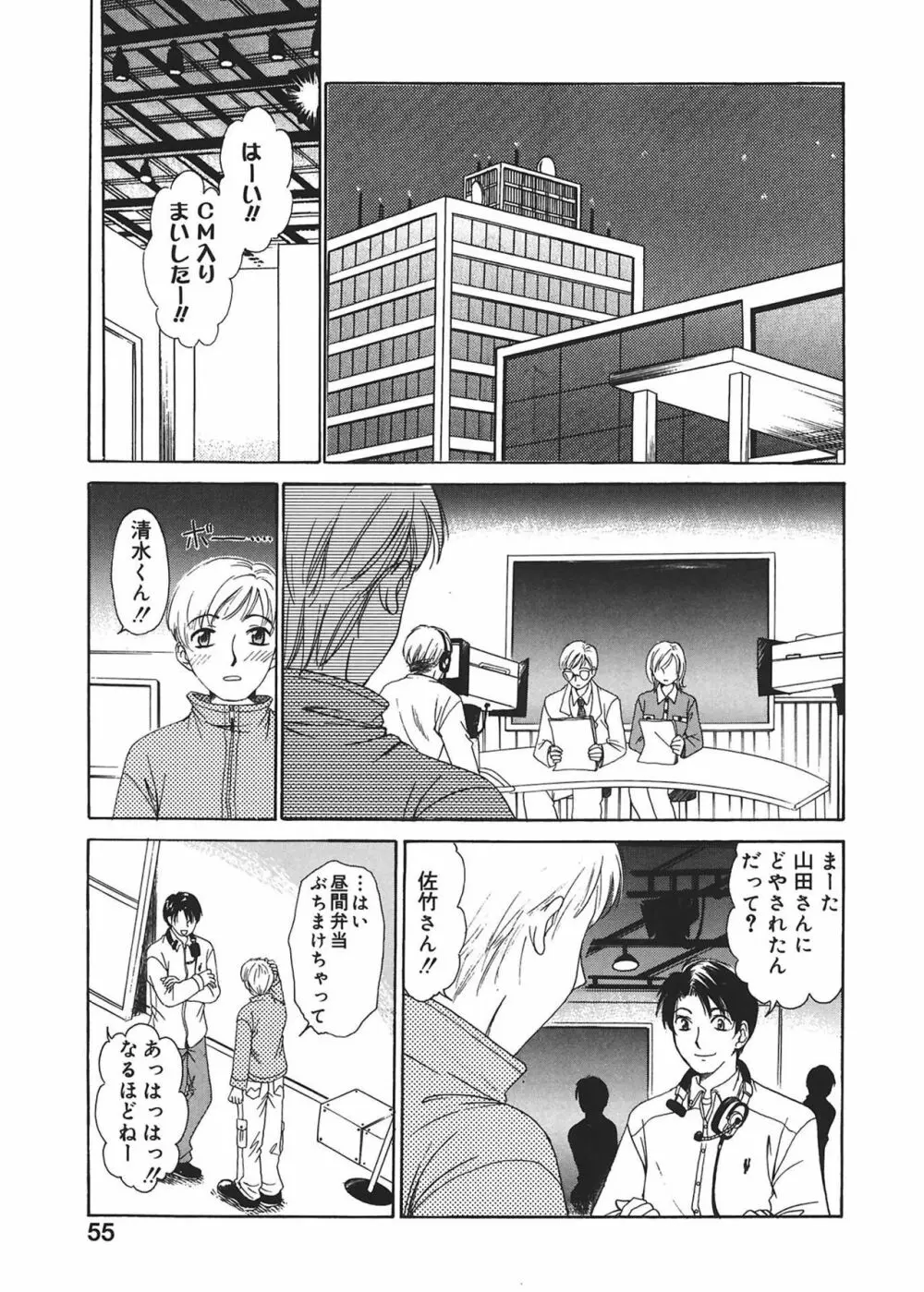 21時の女 ～ニュース・キャスター桂木美紀～ 1 Page.55