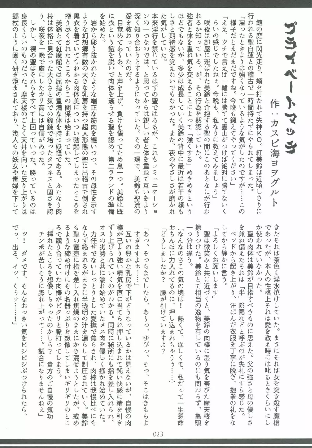 東方おにく合同弐 Page.23