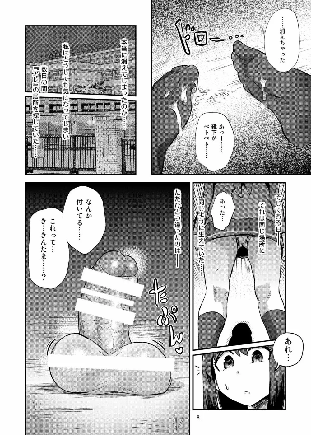 ちんちんを踏む話。 Page.8