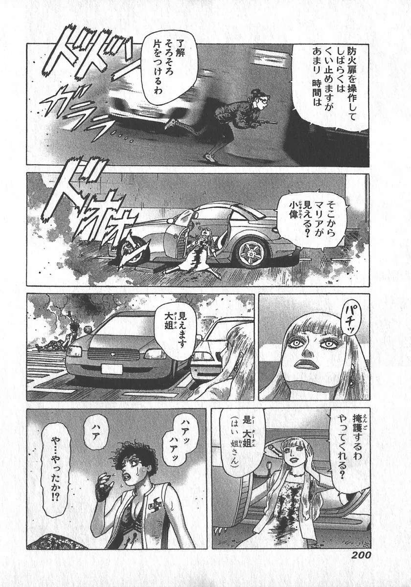 紅壁虎 ホンピーフー 第3巻 Page.203