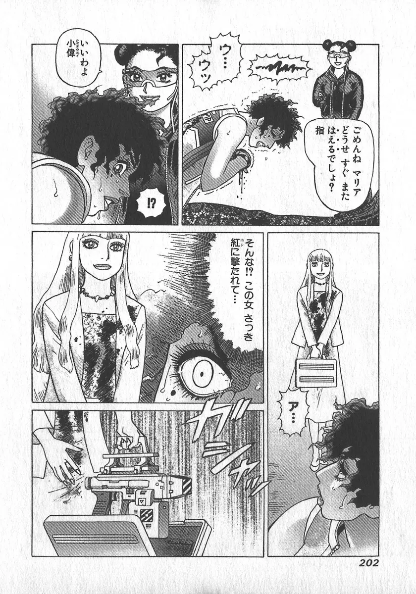 紅壁虎 ホンピーフー 第3巻 Page.205