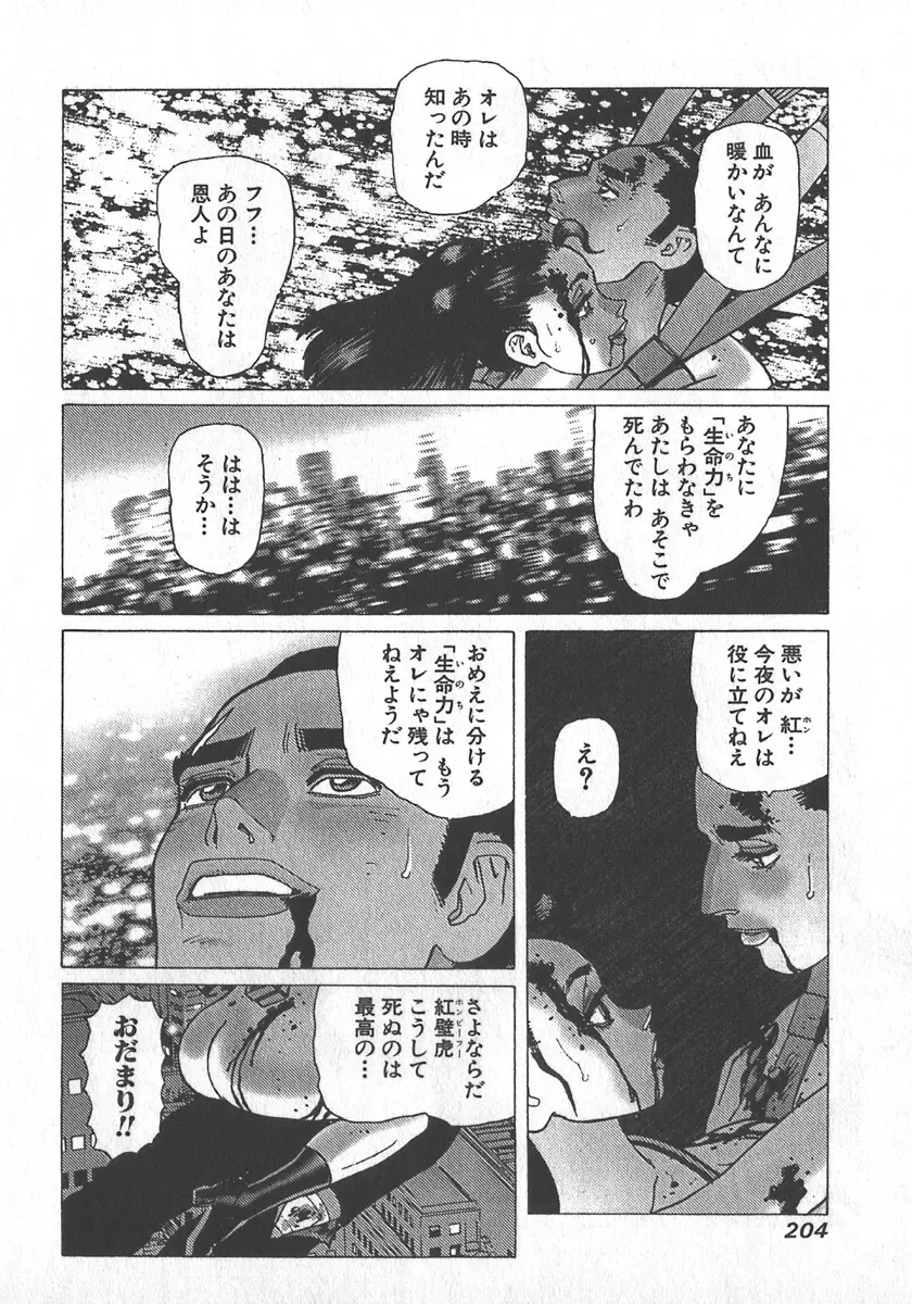 紅壁虎 ホンピーフー 第4巻 Page.205