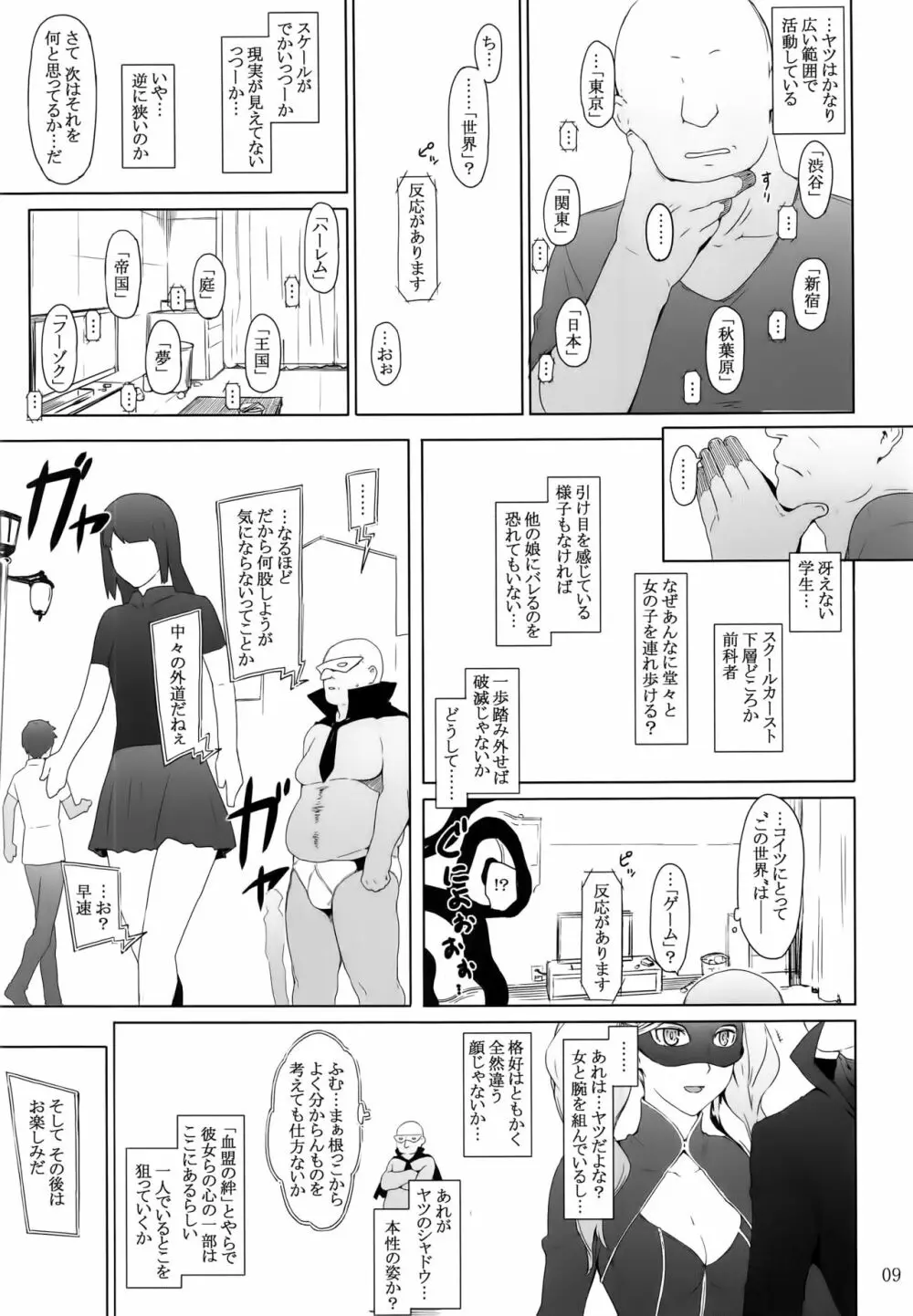 心の怪盗ノ女性事情 Page.9