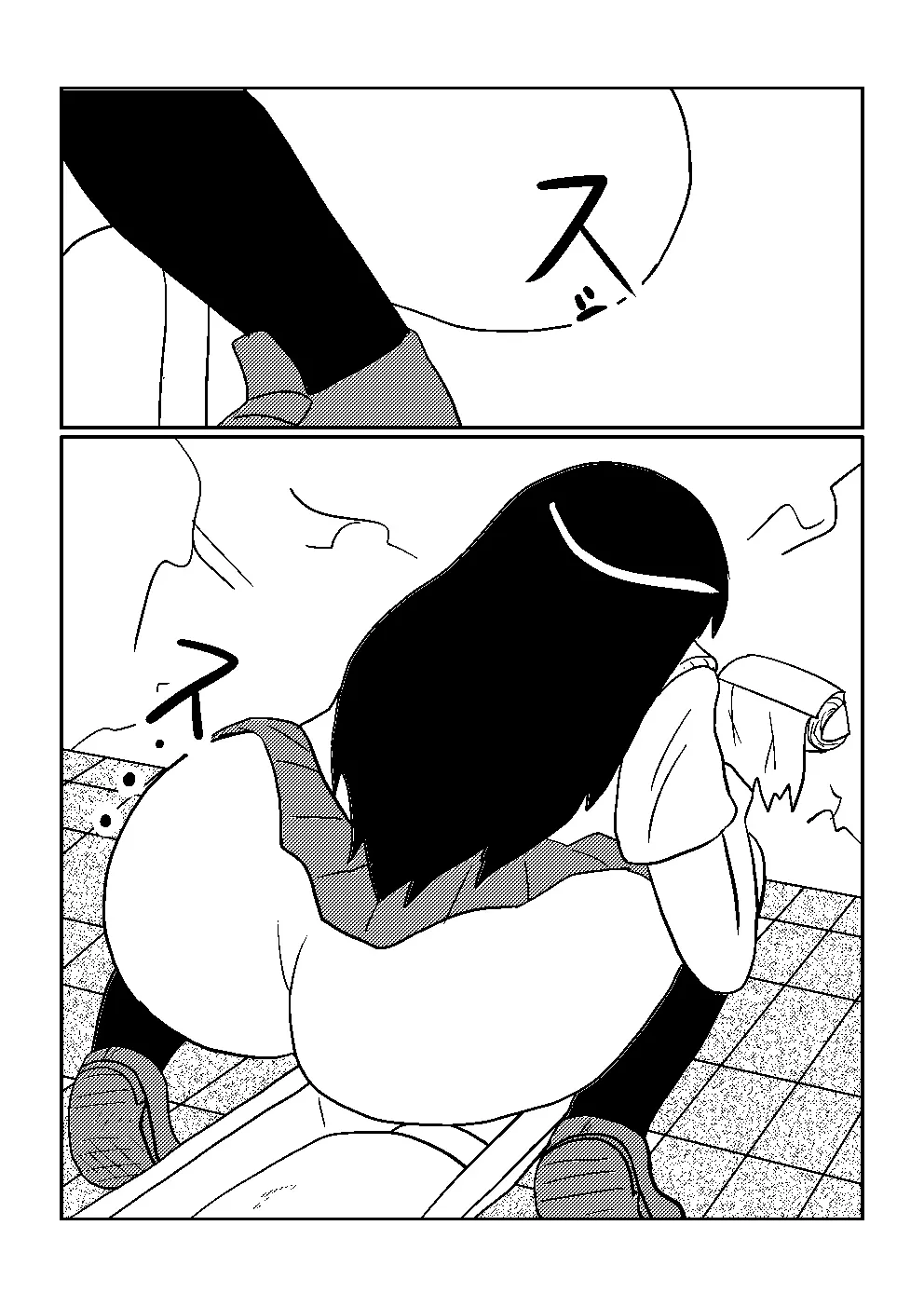 百合でスカ　スカトロ漫画です Page.8