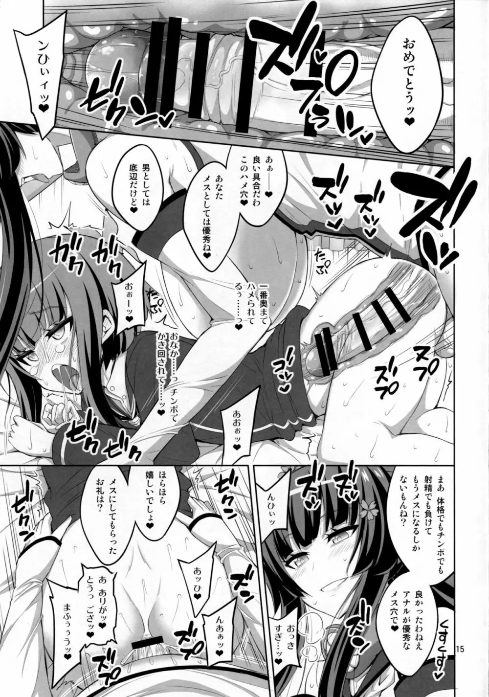 ふたなりお姉さん×男の娘 コスプレイヤー♥メス堕ち調教 Part 2 Page.14