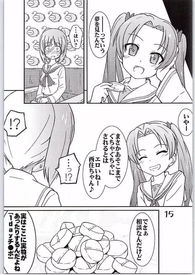 西住ちゃんにちん●んをつっこまれる夢を見たんだ Page.12