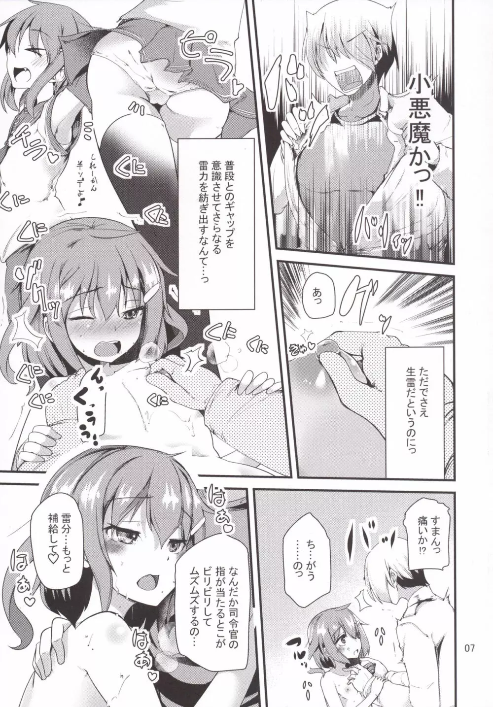 秘書艦の雷ちゃん Page.6