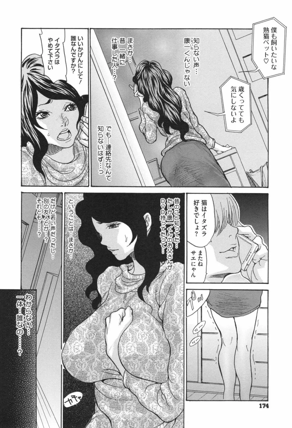 肉妻♡ネトラレマニアックス Page.177