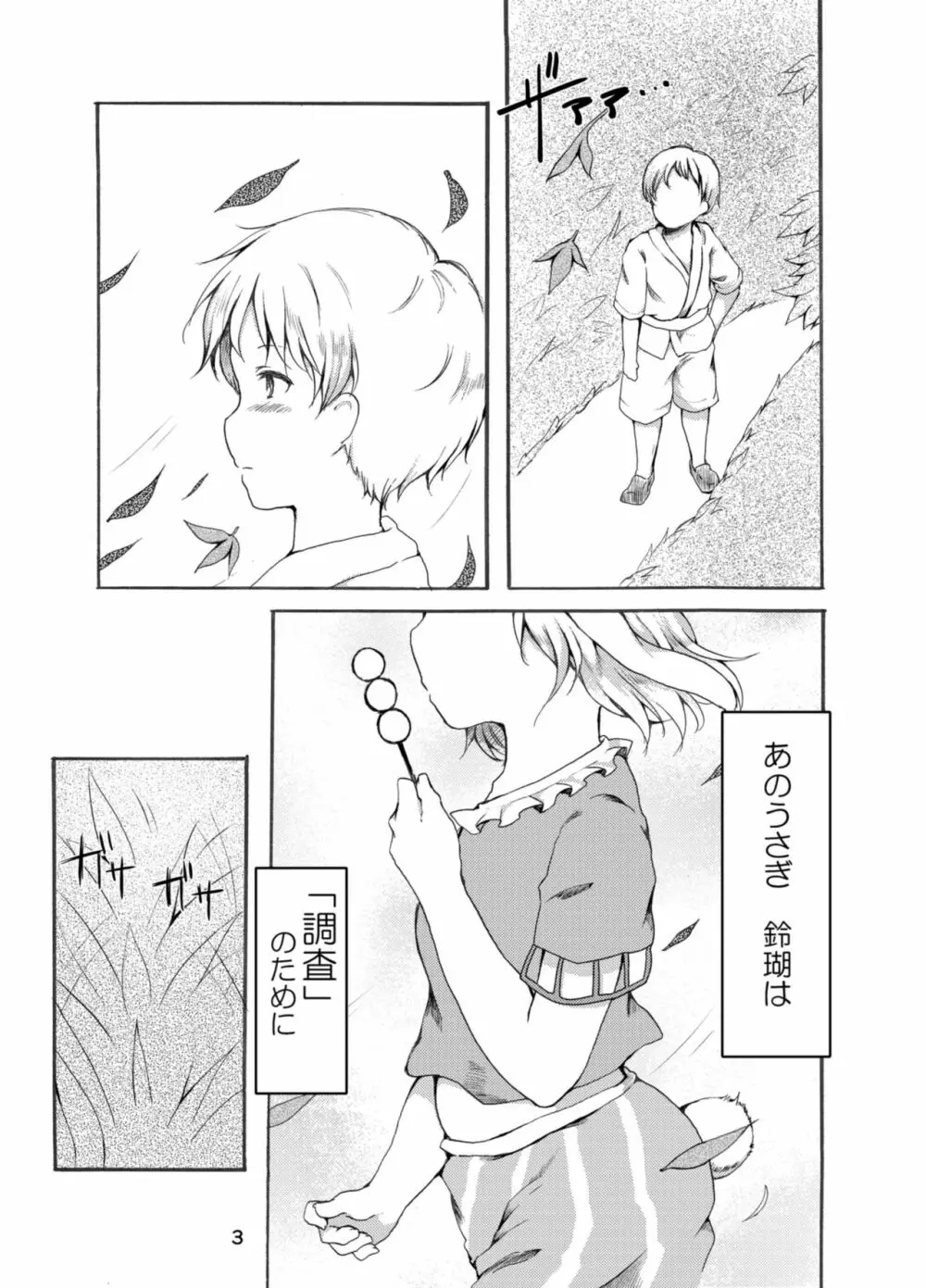 月のうさぎはひと味ちがう？ Page.3