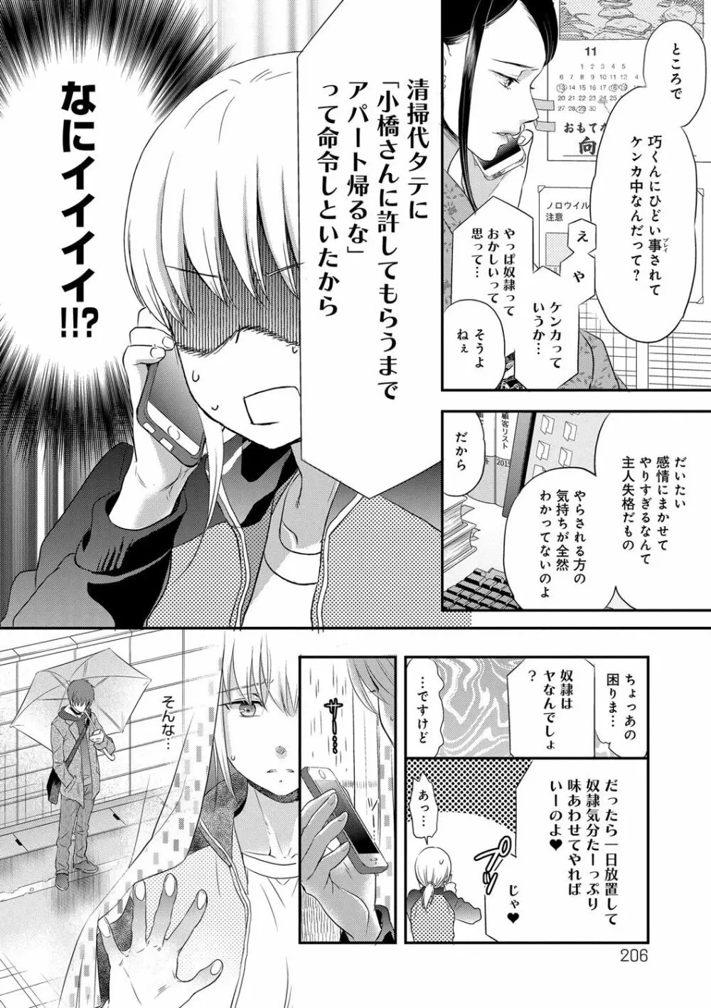 一日奴隷さん Page.206