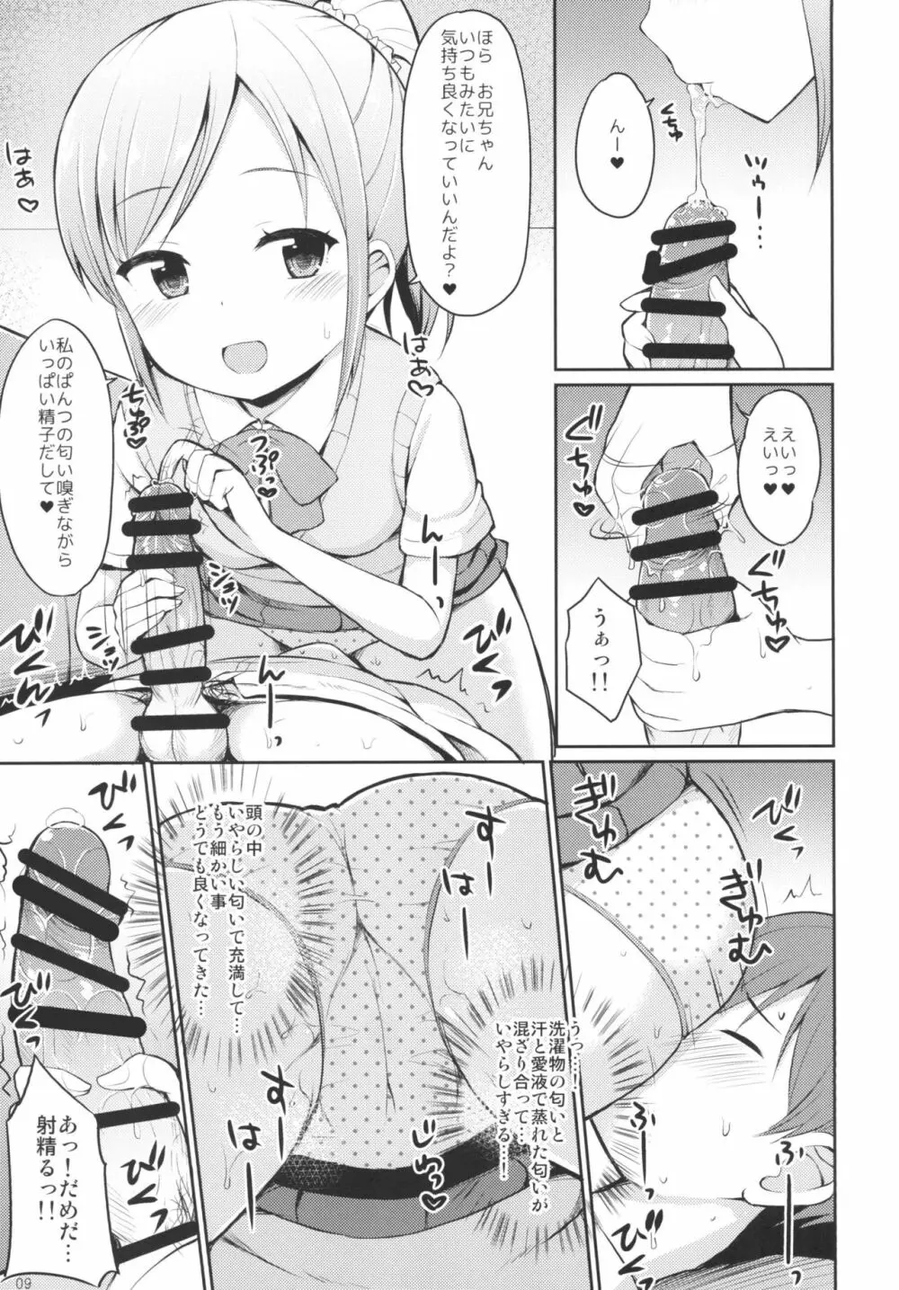 ほら♪お兄ちゃんの好きなぱんつだよ Page.8