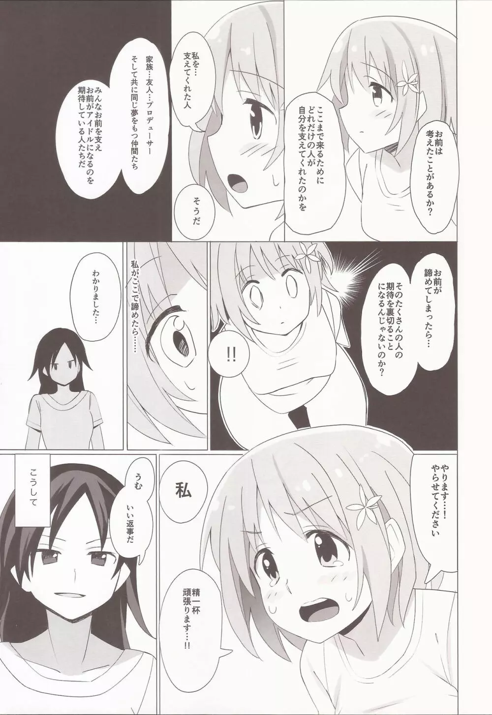 かな子のお尻とれーにんぐ! Page.6