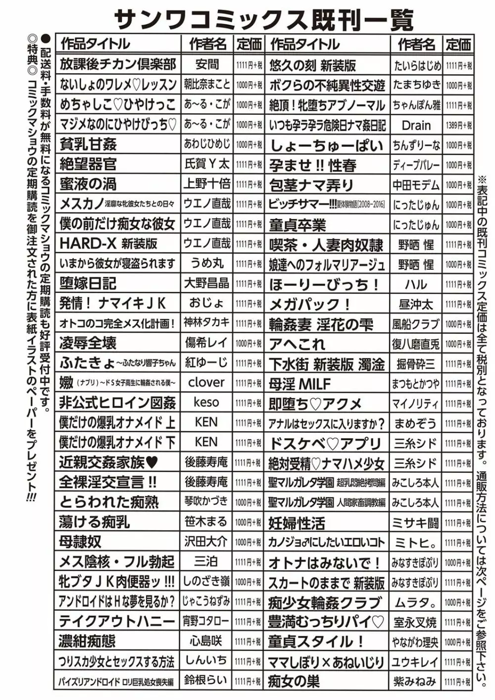 コミック・マショウ 2017年5月号 Page.285