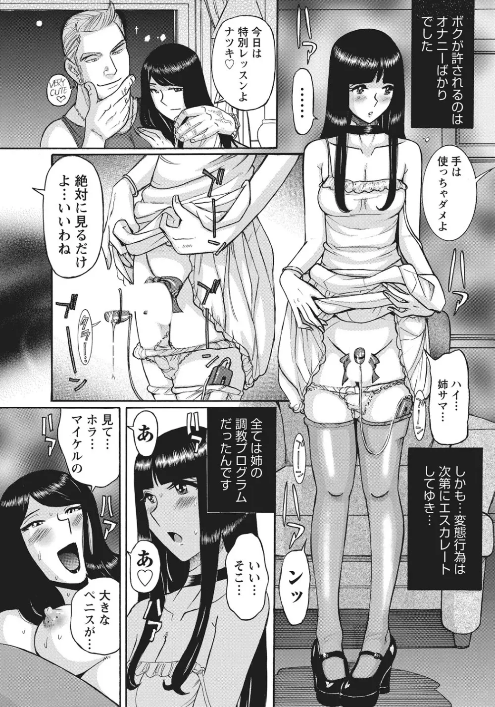 姉にそそのかされて男の僕が女になった結果 Page.30