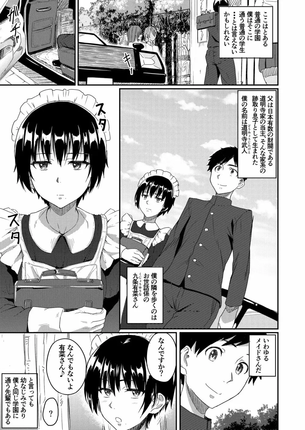 メイドで姉で幼なじみでそれから・・・ Page.2