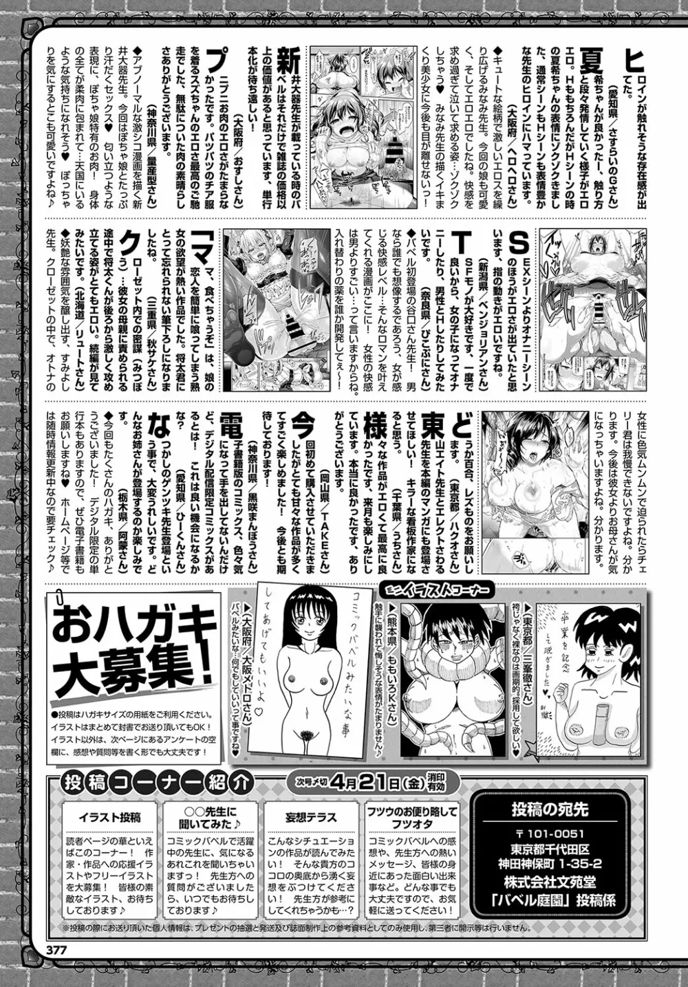 COMIC BAVEL 2017年5月号 Page.377