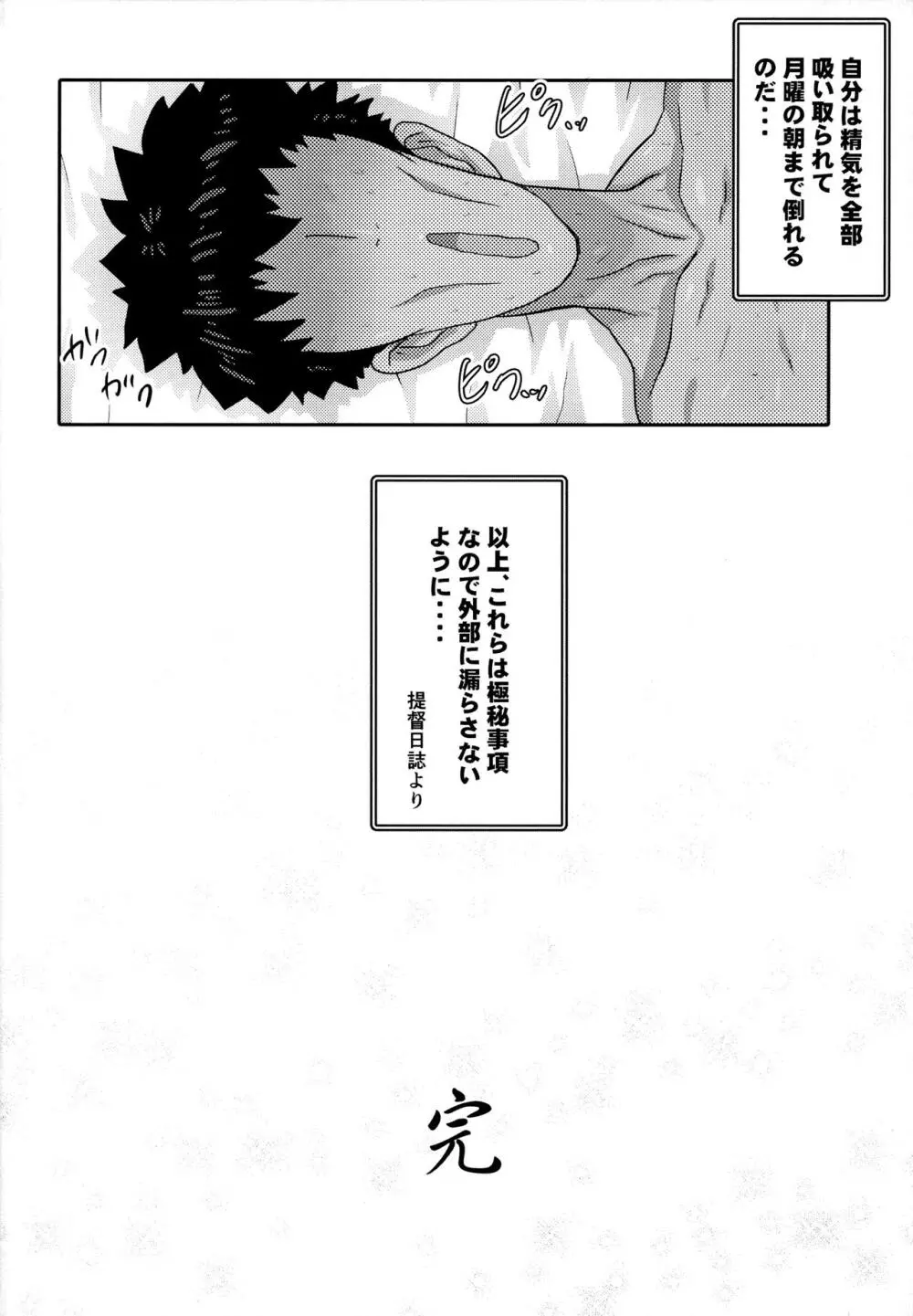 ドMな提督と性欲強めな艦娘の夜戦日誌!! Page.21