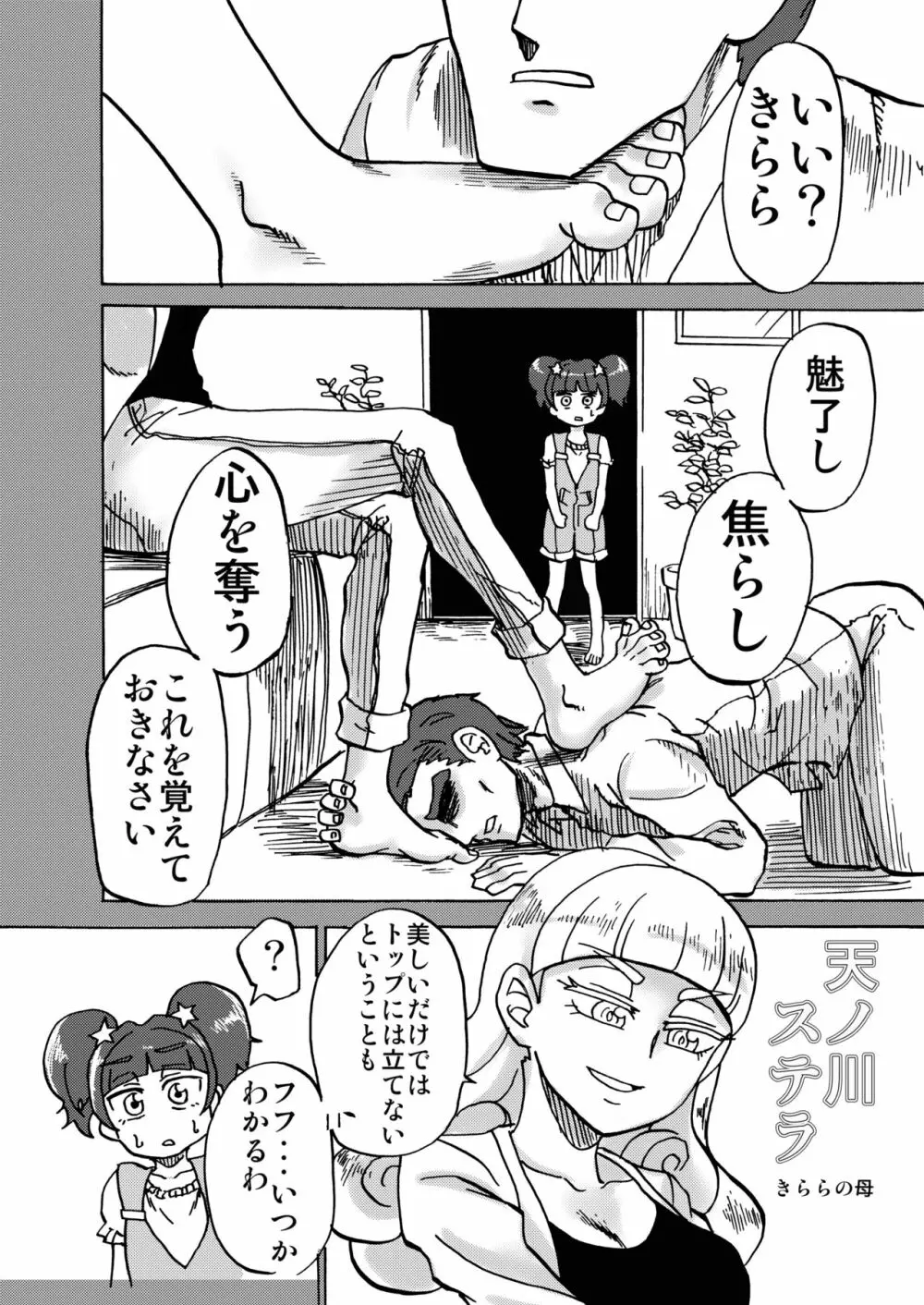 きらら様の足の下で。 Page.15