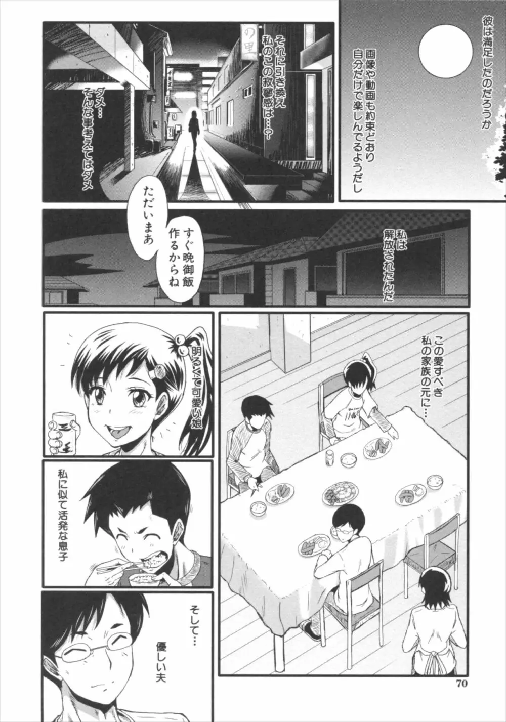 君が知らないママの交尾 Page.70