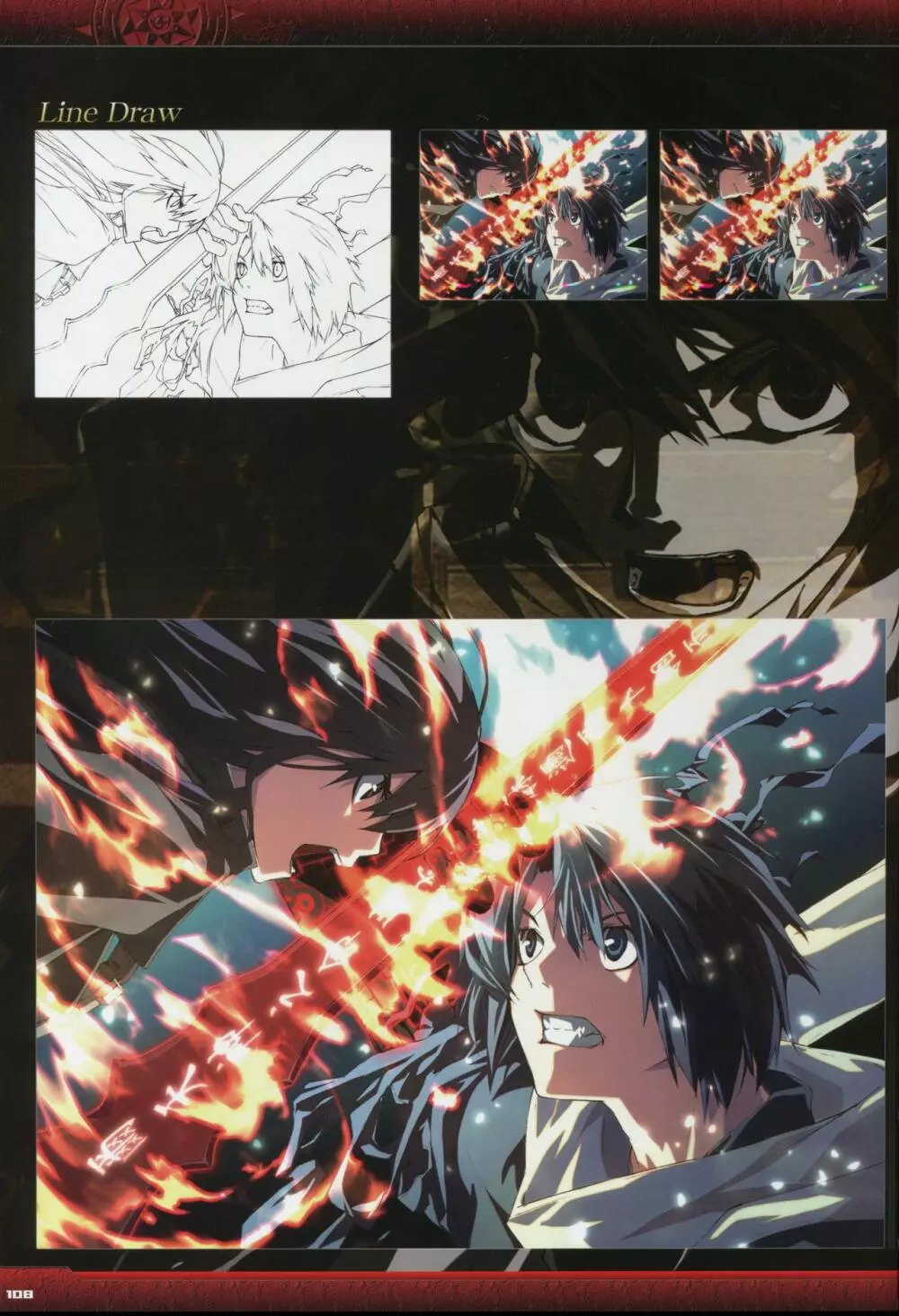 Dies irae Visual Fanbook - Black Book Page.110