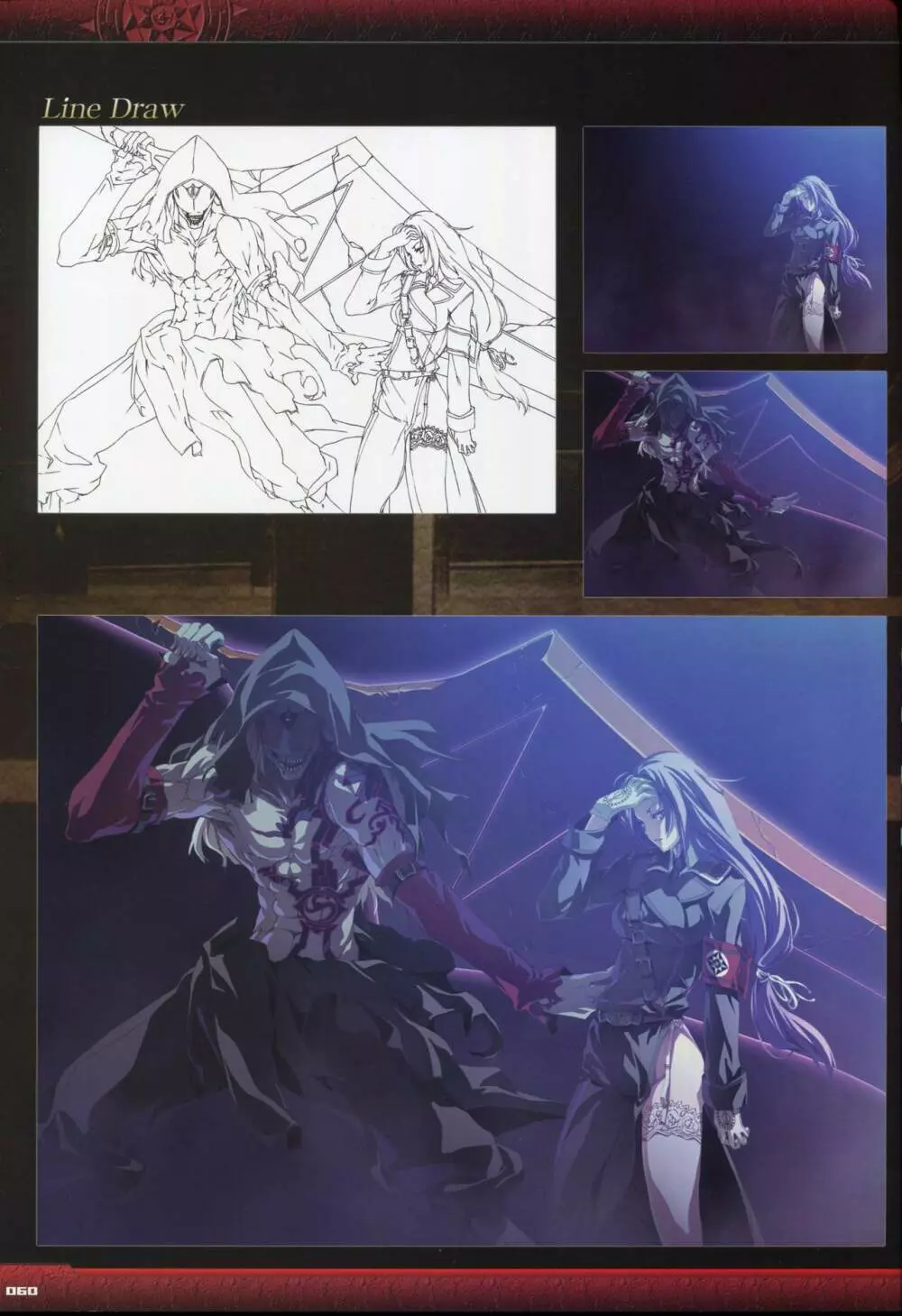 Dies irae Visual Fanbook - Black Book Page.62