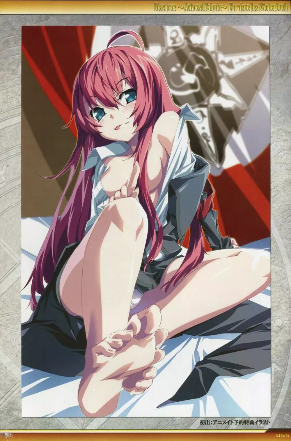 Dies irae Visual Fanbook - White Book Page.56