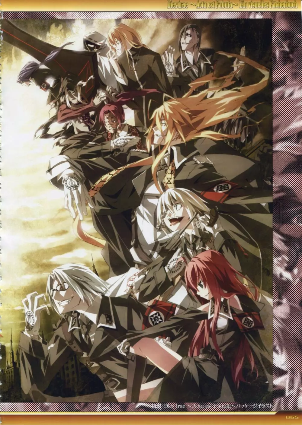 Dies irae Visual Fanbook - White Book Page.66