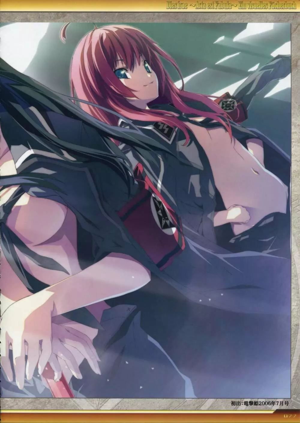 Dies irae Visual Fanbook - White Book Page.78