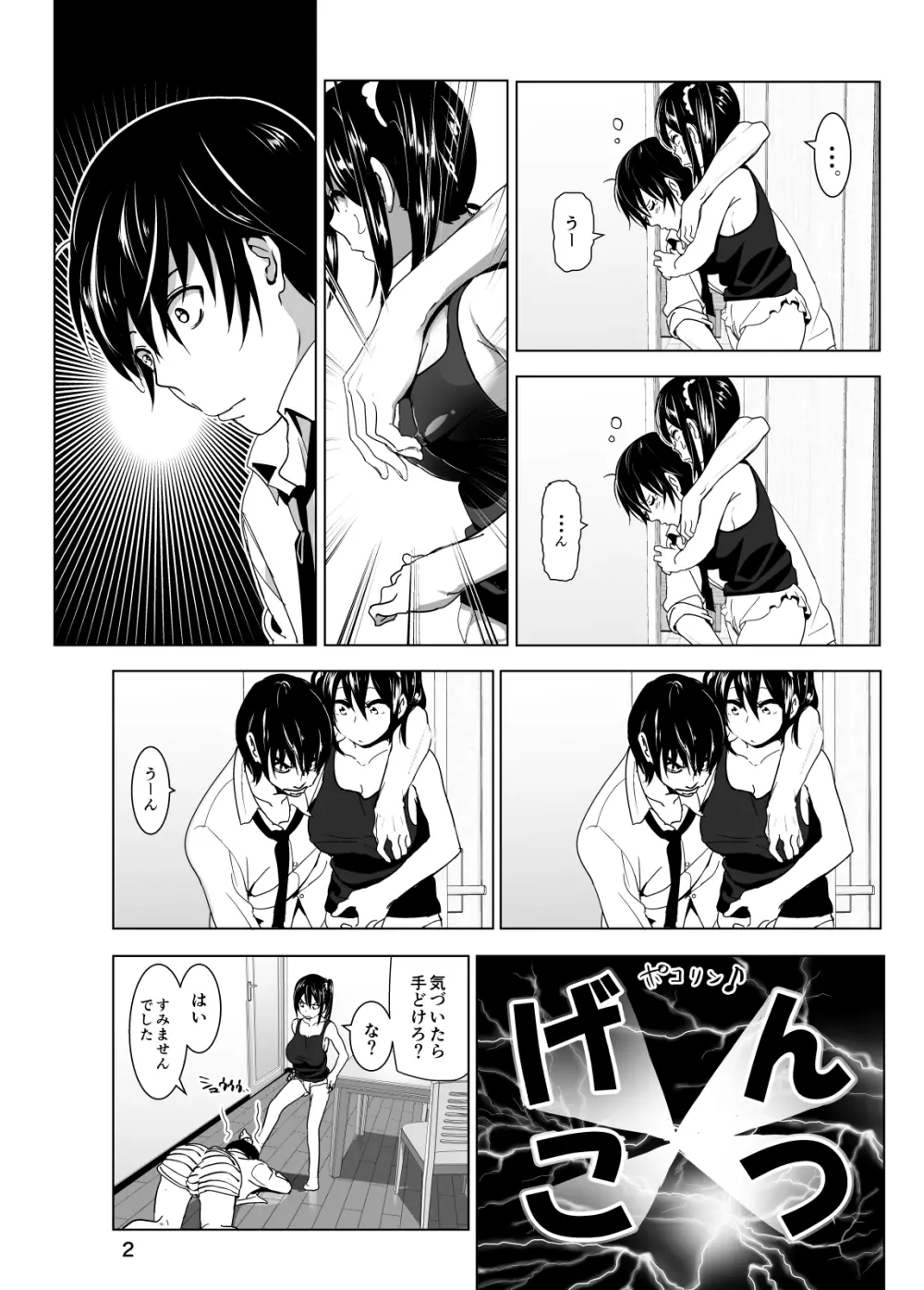 妹のおっぱいがまるだしだった話3 Page.3