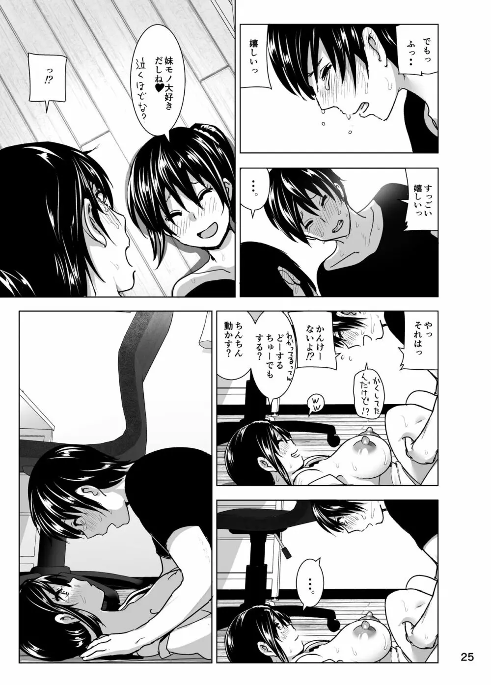 妹のおっぱいがまるだしだった話4 Page.26