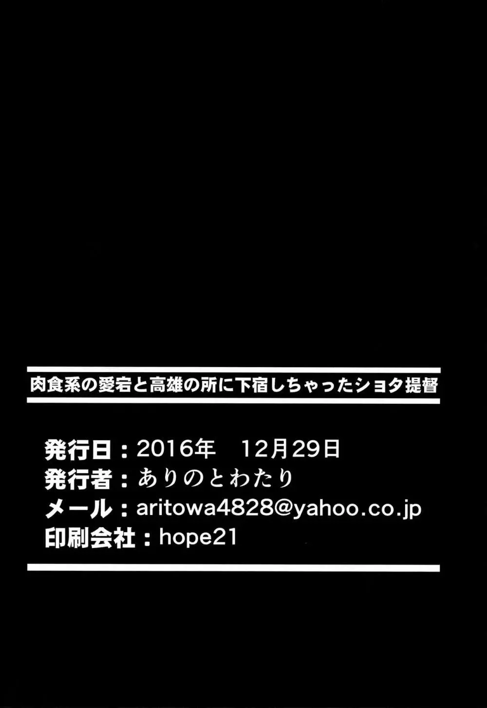 肉食系の愛宕と高雄の所に下宿しちゃったショタ提督 Page.25