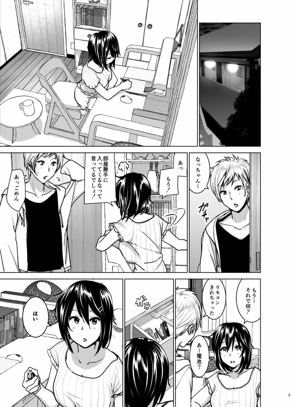 妹のおっぱいがまるだしだった話6 Page.2