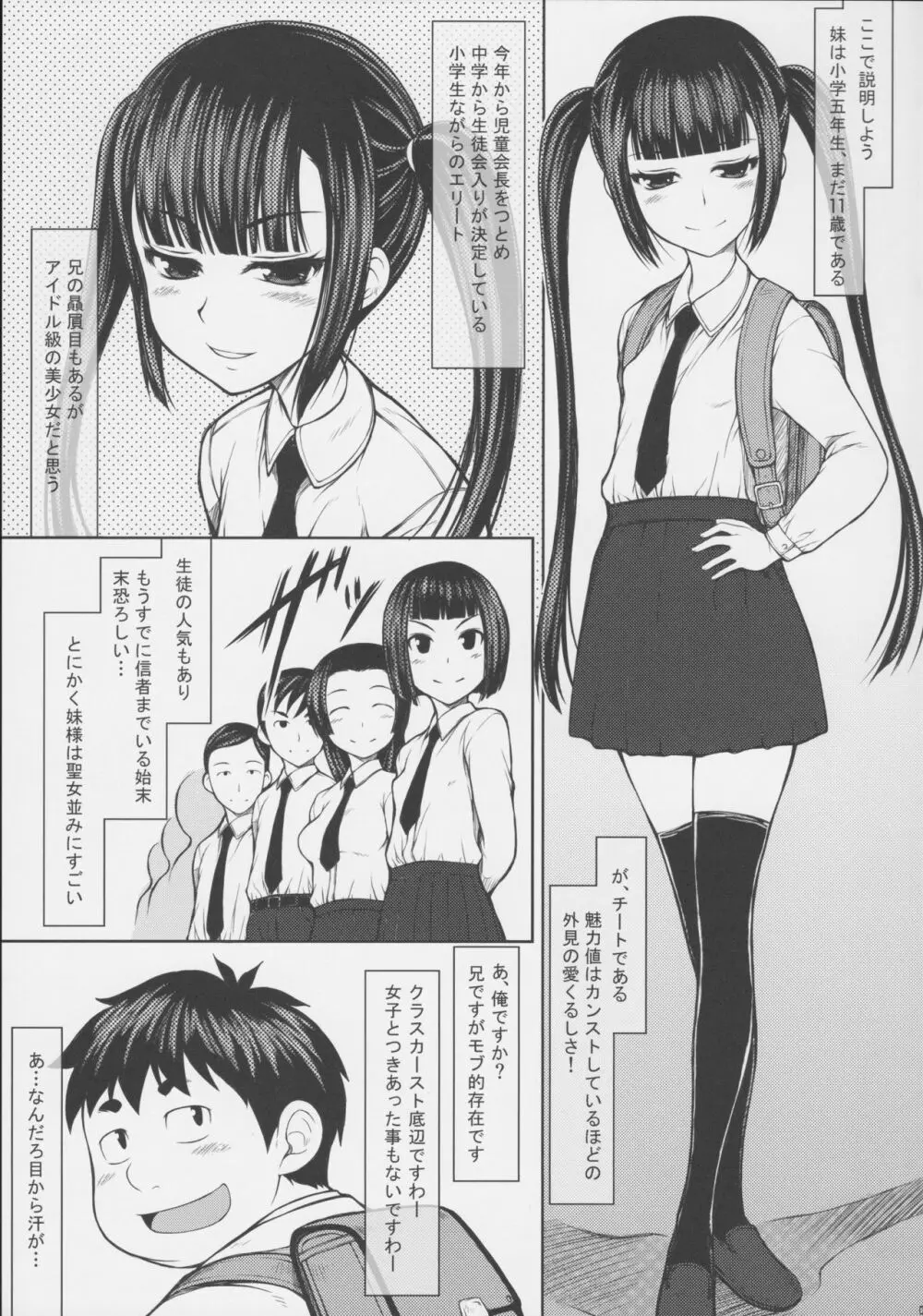 兄ですが妹に犯されてます。 Page.8