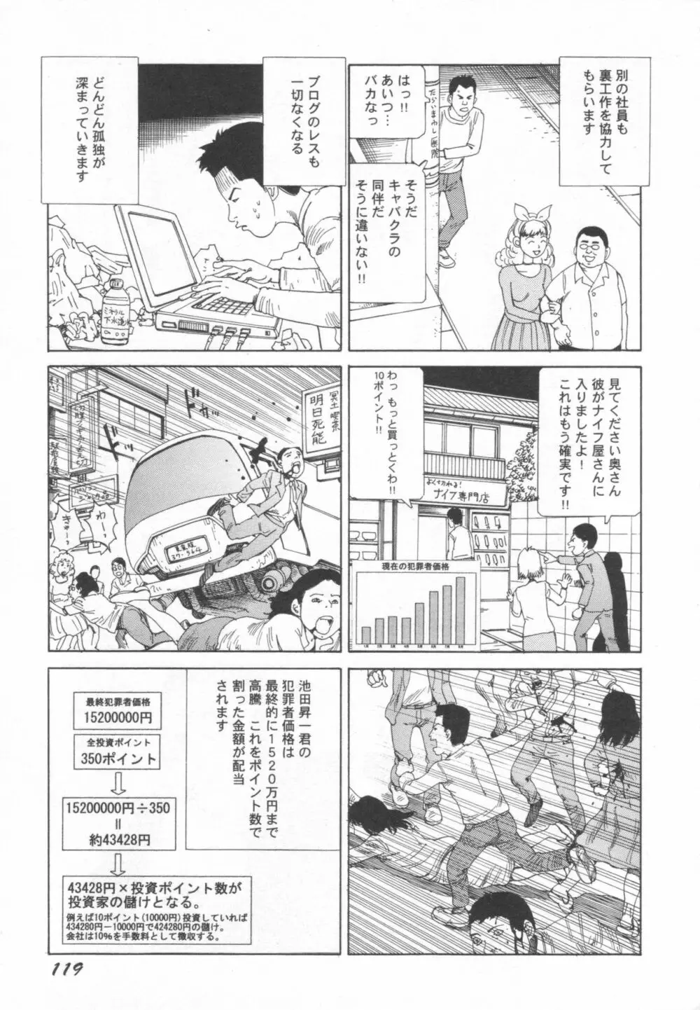 ブラックシアター おばあちゃんが死体くさいよ Page.120