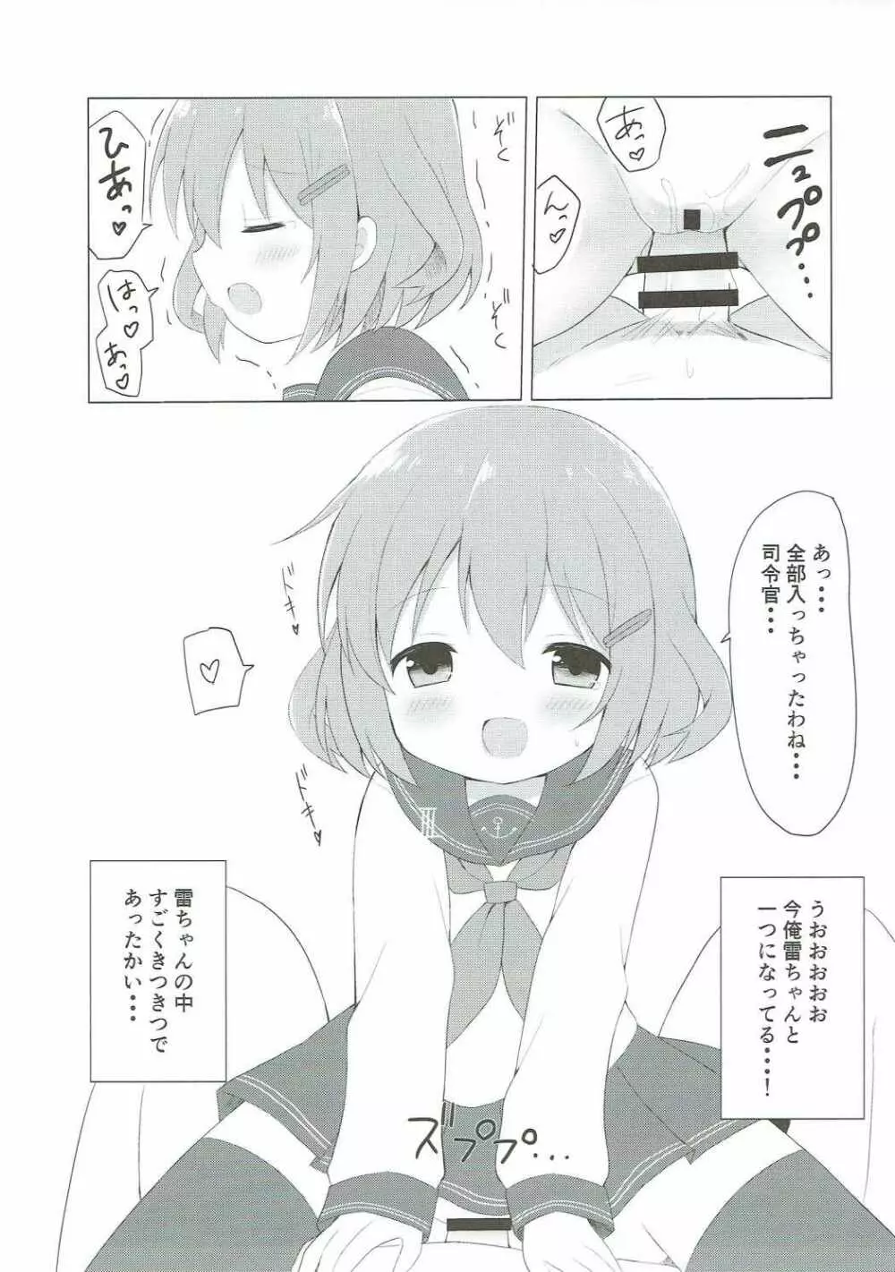 雷ちゃんとらぶらぶ新婚性活 Page.10