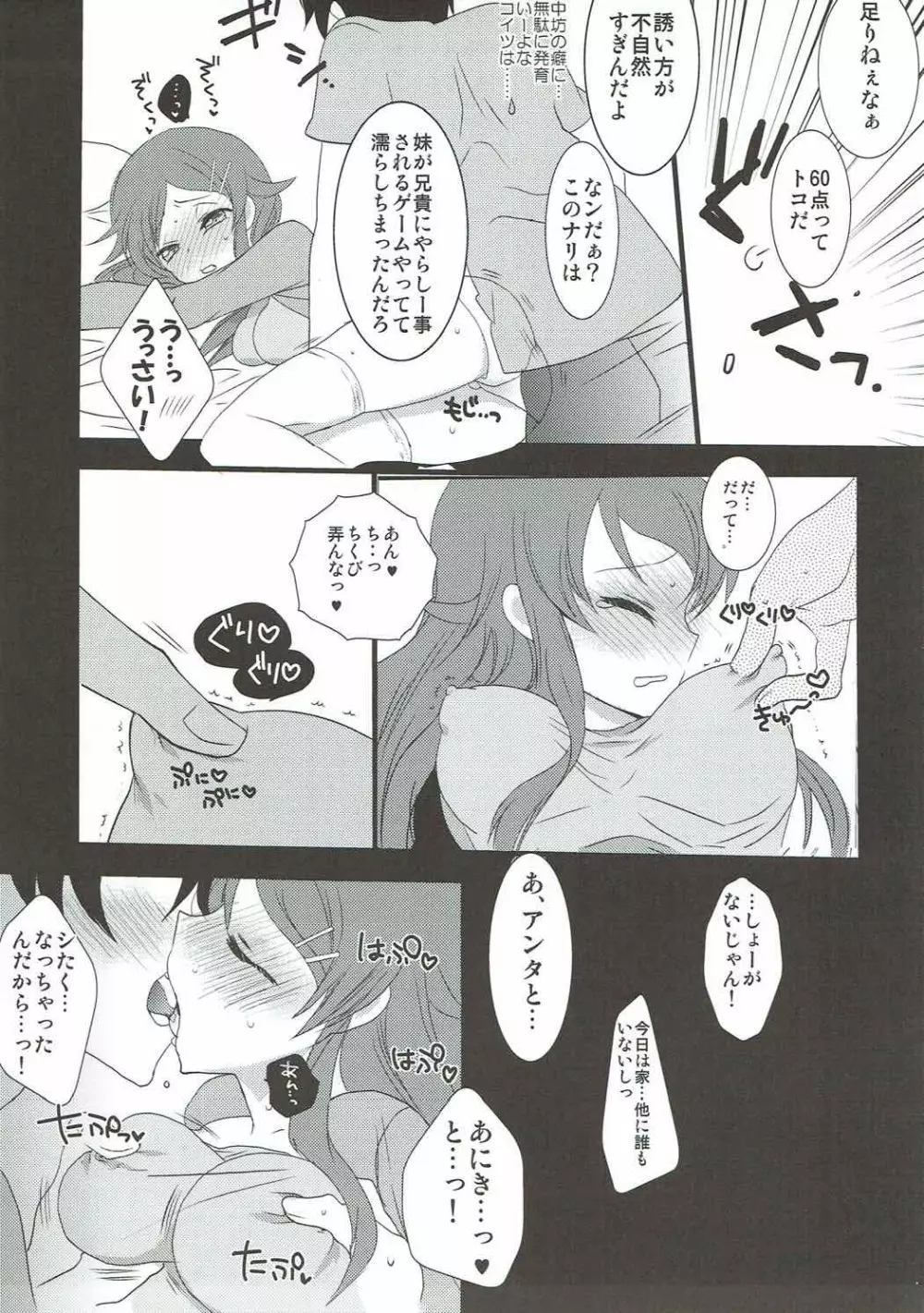 俺の妹とエロゲごっこ。 Page.8