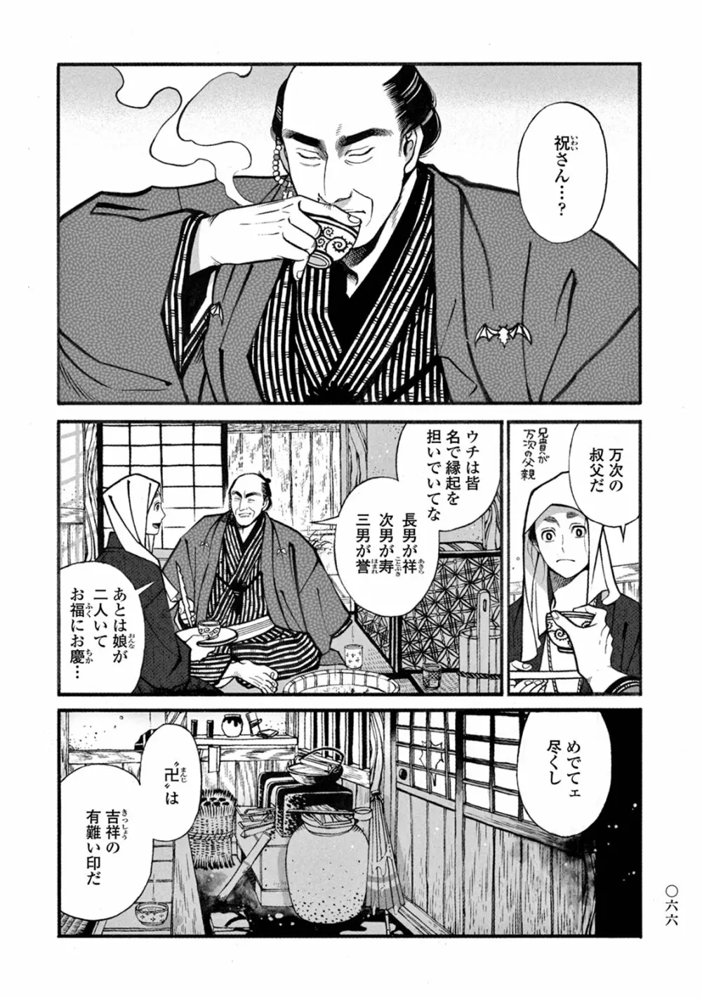 百と卍 Page.68