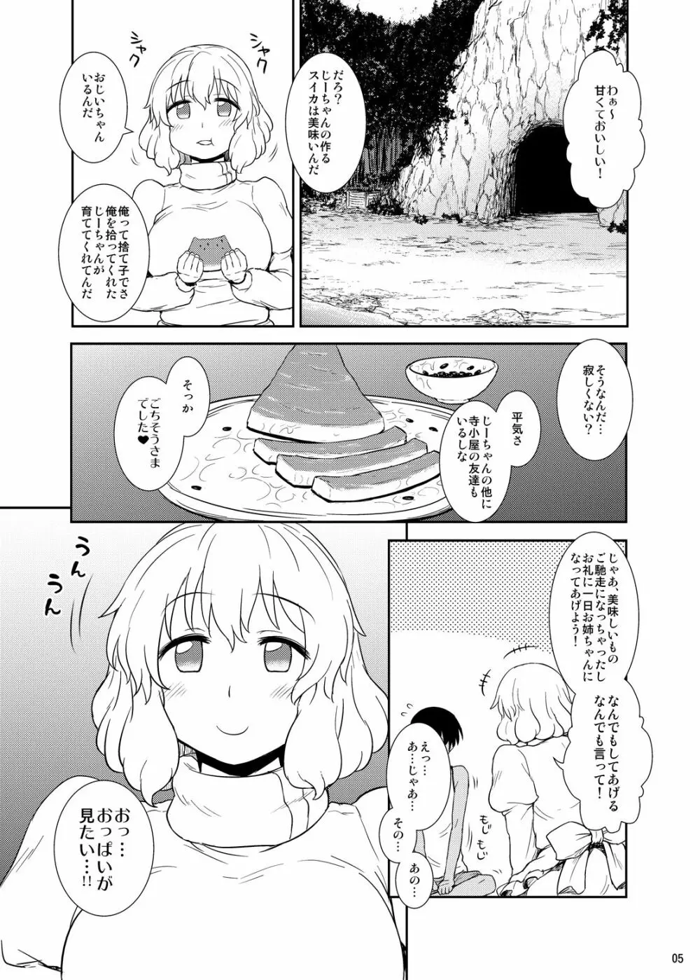 真夏のレティさん Page.4