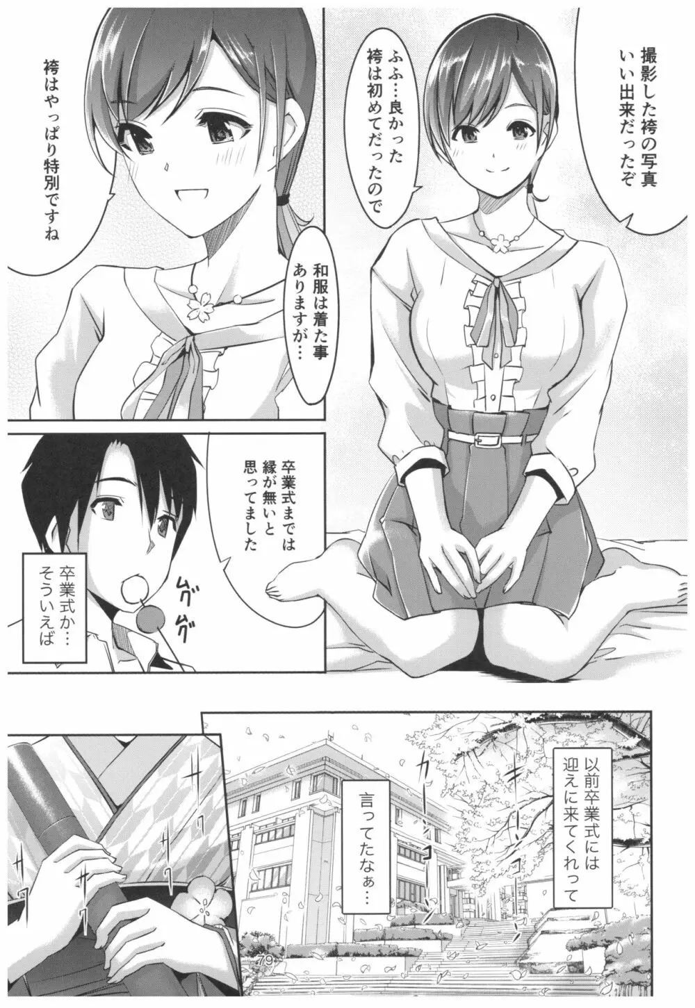 忘れちゃダメですプロデューサーさん Page.80