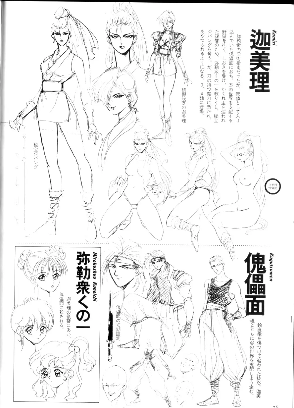 Inju Gakuen La Blue Girl Film Grafitti Page.79