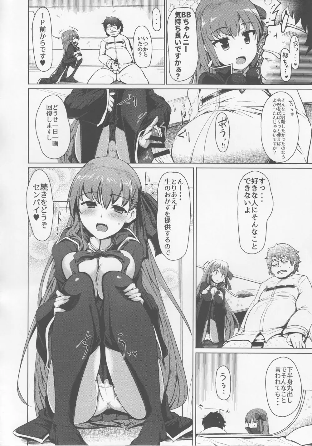 BBちゃんは素直に射精させてくれない Page.11