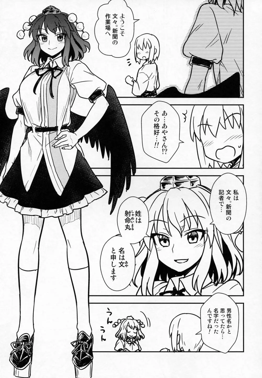 文さんと秘密作り Page.12