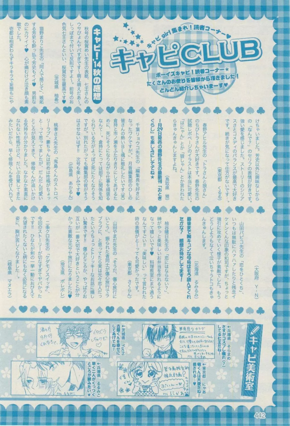 ボーイズキャピ! 2015年02月号 Page.442