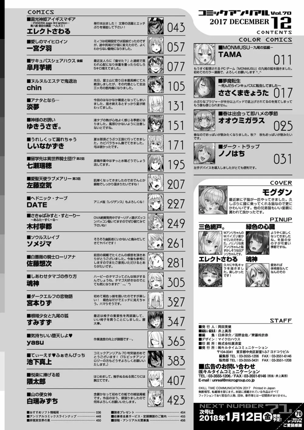 コミックアンリアル 2017年12月号 Vol.70 Page.450