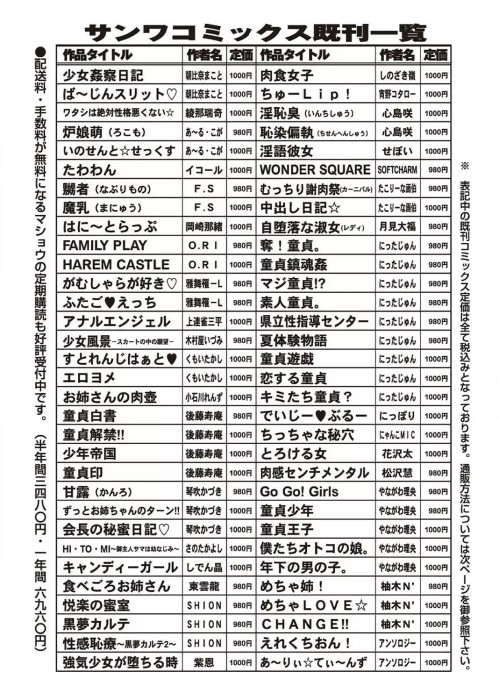 コミック・マショウ 2011年11月号 Page.252