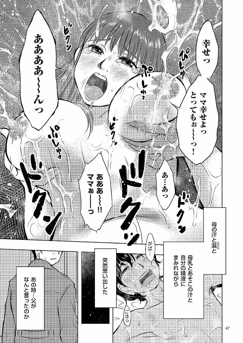 母子相姦日記 母さん、一度だけだから…。 Page.47