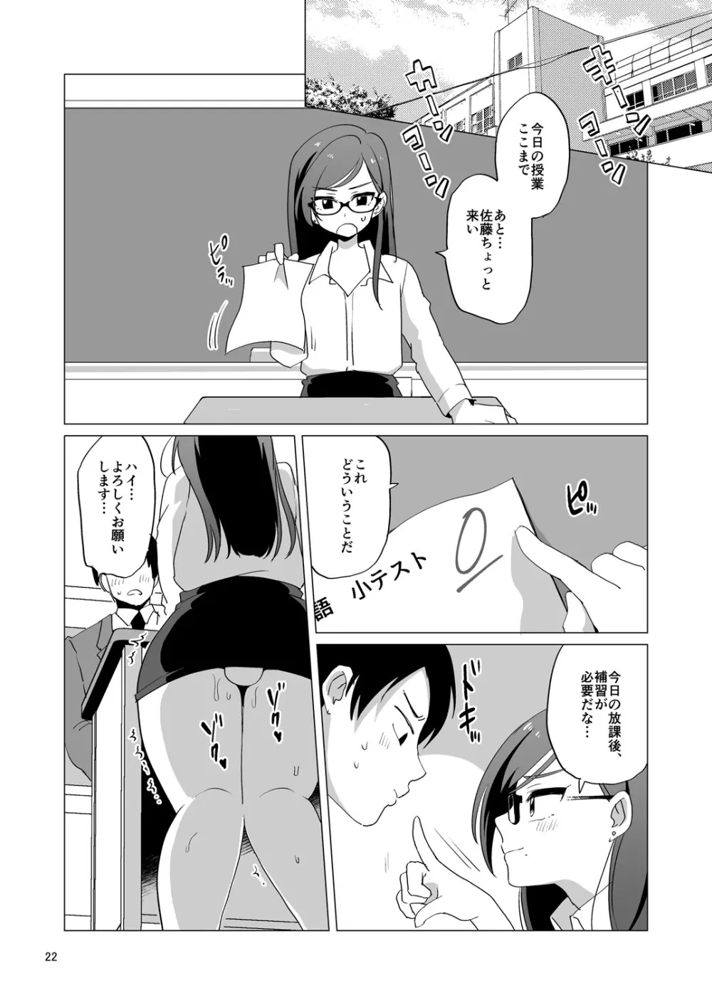 ドスケベ女装教師 Page.23