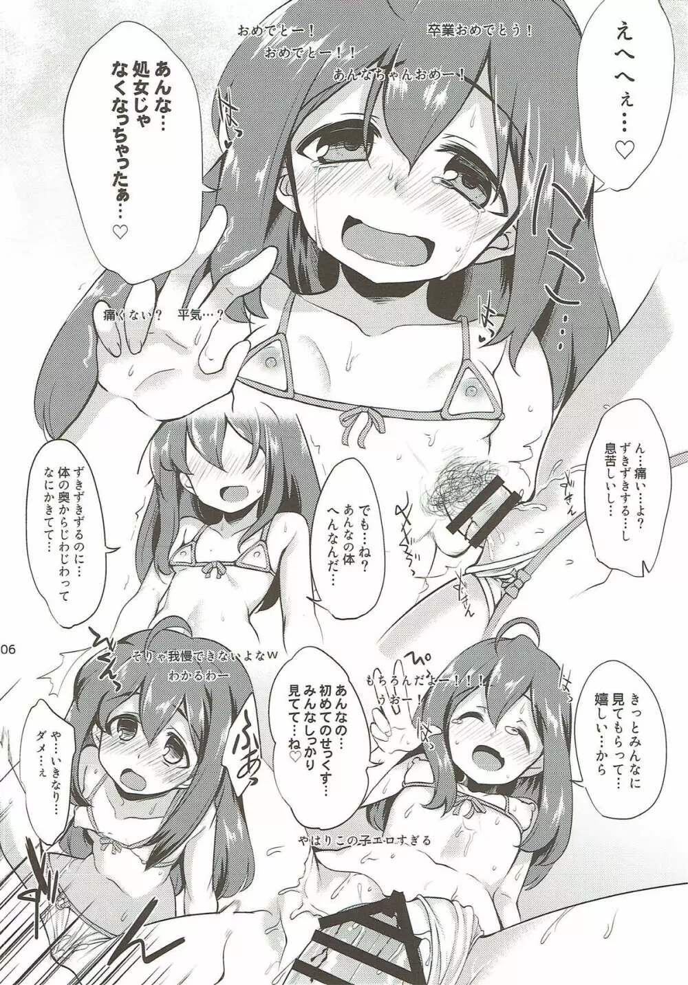 杏奈のはじめてのせっくす配信 Page.5