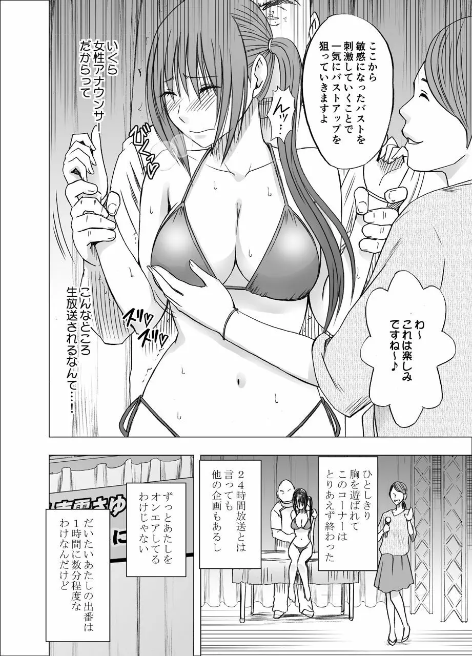 24時間耐久エロマッサージ~生配信のネットテレビでハメられた巨乳アイドル~ Page.12